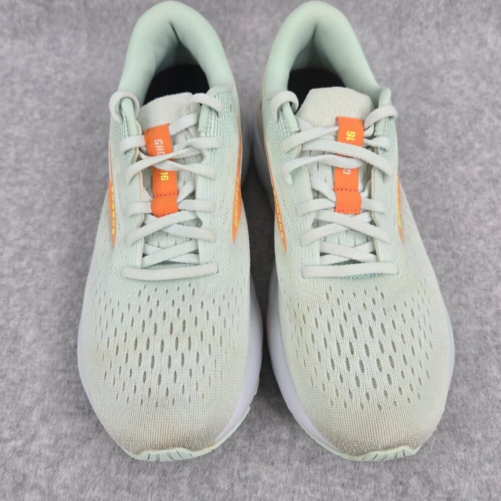 Brooks Ghost 16 Womens 9.5 B Running Shoes Sneakers Skylight Coconut Sunset - Picture 3 of 12